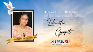 Live Streaming Uitvaart amp Crematie Lilawatie Ganpat ॐ [upl. by Blaseio]