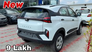 TATA NEXON 2024 Updated New Model White Colour  Nexon 2024 Pure Review [upl. by Anewor]