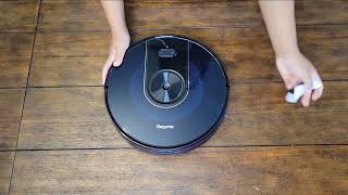 Bagotte BG800 Robot Vacuum Cleaner Review  WiFi Alexa Remote App Control 2200Pa Strong Suction [upl. by Henigman801]