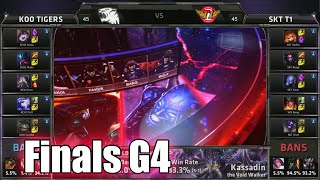 SK Telecom T1 vs KOO Tigers  Game 4 Grand Finals LoL S5 World Championship 2015  SKT vs KOO G4 [upl. by Nerb]