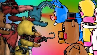 dc2 fnaf withered vs toys who will win [upl. by Ingham]