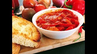 Peperonata  Ricetta facilissima  Sweet Pepper Stew [upl. by Ytok341]