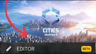 How to use map editor in City Skylines 2 quotBETAquot viral cityskylines cityskylines2 [upl. by Uria]