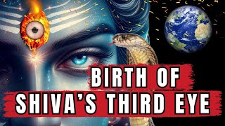 The Birth of Shiva’s Third Eye How It Was Formed [upl. by Oidiple]