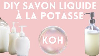 ✮ DIY ✮ TUTO Savon à la Potasse  Liquid Soap  Caly Beauty [upl. by Pirali24]