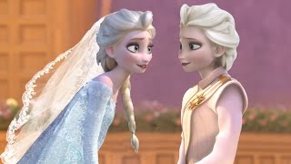 IF Elsa meets Elsa THE BRIDE [upl. by Ddene822]