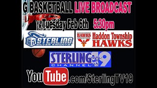 Sterling Live Stream Girls Basketball vs Haddon Twp  2024 [upl. by Dona790]