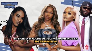 Hitkidd K Carbon Slimeroni Aleza Speak on Gloss Up GloRilla Memphis Music amp More [upl. by Refinnaej]