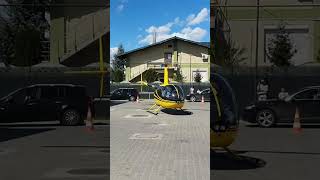 Elicopter alimentează la Rompetrol în Curtea de Argeș [upl. by Arotahs275]