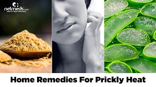 Prickly Heat 5 Natural Remedies To Soothe Your Skin [upl. by Naawaj]