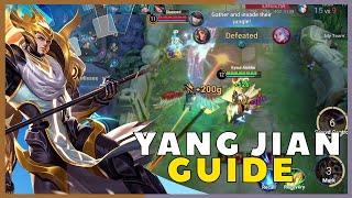 New Yang Jian Guide  Honor of Kings [upl. by Ahseila]