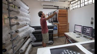 Alfredo Sarabia Studio in Havana  Fine art printing services in Cuba [upl. by Britni163]