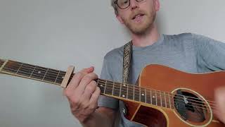 Feathered Indians  Tyler Childers  Quick Guitar Lesson [upl. by Alrzc]