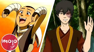 Top 10 Funniest Avatar The Last Airbender Moments [upl. by Sollie]