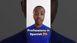 Professions in Spanish 🇪🇸 Vocabulary test easyspanish shorts youtube education spanish [upl. by Trueman]