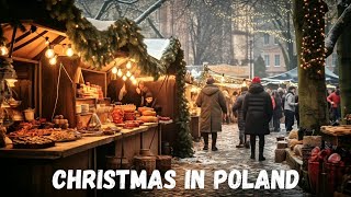 Krakow Christmas Markets 2024 in 4K HDR and 3D SOUND  Poland Christmas Market Walking Tours [upl. by Xonk263]