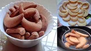 Pitha Recipe 😋 Aata and ande se ye pitha banake mahine tak khaye  Biscuit recipe 🍪 [upl. by Ahsek997]