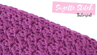 CROCHET How to crochet the Suzette stitch  Bella Coco [upl. by Anaiek]