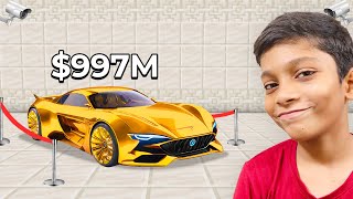 How I stole the MOST EXPENSIVE car in MINECRAFT [upl. by Oker]