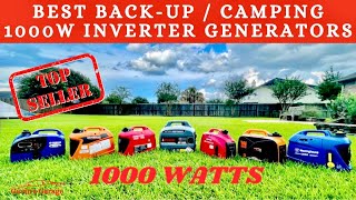 BEST 1000W Inverter Generators for Camping [upl. by Oicafinob13]