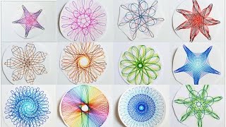 Spirograph designs Compilation [upl. by Aillicsirp718]