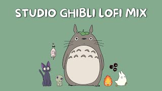 Studio Ghibli full lofi mix  chill lofi hiphop beats to studyfocus to [upl. by Kerwinn577]