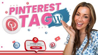 How to Install The Pinterest Tag on WordPress [upl. by Aikimat]