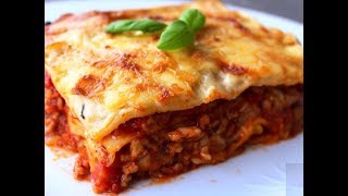 HIT Najlepsza Lazania  Lasagne  mięsna z sosem beszamelowym  MajkelGotuje [upl. by Naylor]