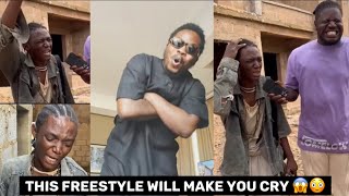 Street boy SHOCK Olamide with Crazy freestyle to Asake Song amp BEG Olamide to sign him to YBNL😱 [upl. by Frieder970]