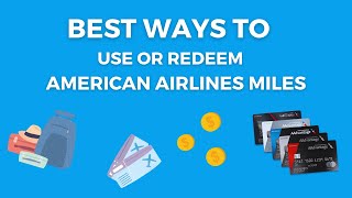 How to UseRedeem American Airlines Miles  Ways to Spend AA Miles [upl. by Woodward]