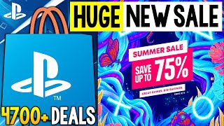 GIGANTIC NEW PSN SALE LIVE NOW PSN SUMMER SALE Sale 4700 Deals NEW PlayStation Game Deals [upl. by Cissie]