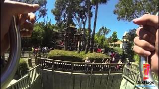 Voodoo Ride POV at Six Flags Discovery Kingdom [upl. by Roswald]