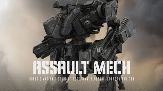 Assault Mech  Robotic War Unit Sound Effects  Robot Sound Effects [upl. by Humfrid504]