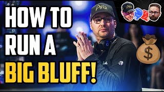 5Bet BLUFF In A HUGE Pot In The High Stakes Duel  NEGREANU vs HELLMUTH [upl. by Alehtse]