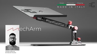 Now on Kickstarter MechArm Laptop Stand Redesigned [upl. by Anthe310]