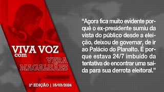 Viva Voz  15032024 Depoimentos de excomandantes das Forças Armadas agravam quadro de Bolsonaro [upl. by Eilhsa617]