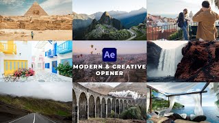 FREE  Modern amp Creative Opener After Effects Template [upl. by Osber455]