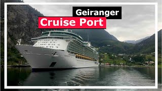 Geiranger Norway The Cruise Port and City [upl. by Dosh980]