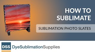 How to Sublimate  Photo Slates [upl. by Amick]