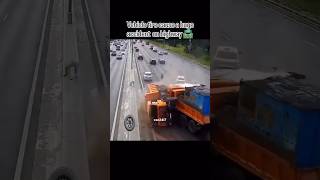 Accident because of tyre 🤣🤣shortsfeed comedy funny funnyvideo shorts [upl. by Reidar]