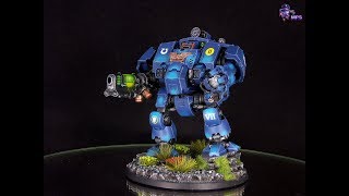 Redemptor Dreadnought Warhammer 40k Level 3 magnetized weapon [upl. by Mcintosh100]