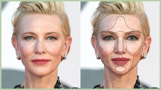 Is CATE BLANCHETT perfect golden ratio face [upl. by Ycniuqal376]