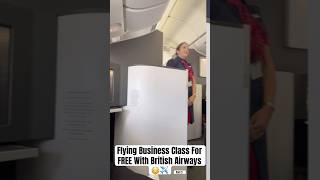 Flying Busines Class With British Airways For FREE 😳✈️ Part 2 [upl. by Michella]