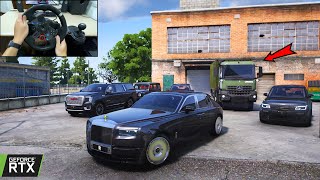 Attacking MAFIA CONVOY Transporting Drug in GTA 5  RollsRoyce Phantom VIII CONVOY Gameplay [upl. by Ailedamla]