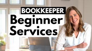 BEGINNER services to offer as a bookkeeper level 1 2 and 3 ideas [upl. by Neelyt]