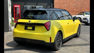 MINI Cooper EV New Model in Sunnyside Yellow Quick Review Indonesia [upl. by Lu]