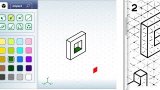 Isometric Drawing Tool  Isometric Sketch 2 [upl. by Eudora]