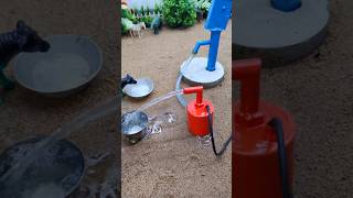 Mini hand pump project water pump with donkey cow drink waterpump shorts 4 [upl. by Foulk]