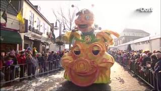 Grote Twentse Carnavalsoptocht 2015 in Oldenzaal verslag TV Oost [upl. by Stannwood]