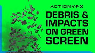 Free Green Screen Debris and Impact Effects  10 Clips  ActionVFX Stock Footage [upl. by Rue]